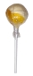 Mobile Preview: Küfa Lolli Brause Mix Zitrone Geschmack mit Brausefüllung - Farbe Gelb/Weiß